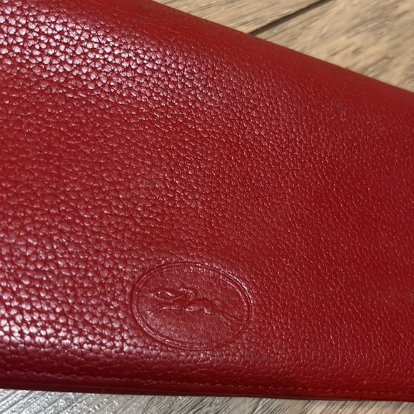 Longchamp Leather red wallet - Picture 2 of 13
